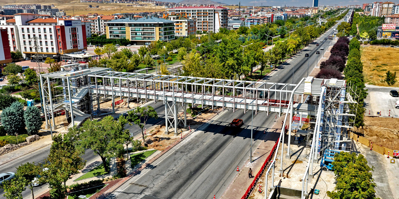 Konya’ya 66 milyon liralık yeni üst geçit! 2 ay sonra açılıyor
