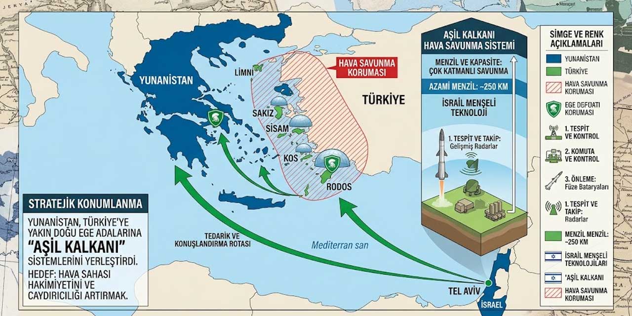 Yunanistan’dan Türkiye’ye karşı milyarlık Aşil Kalkanı hamlesi