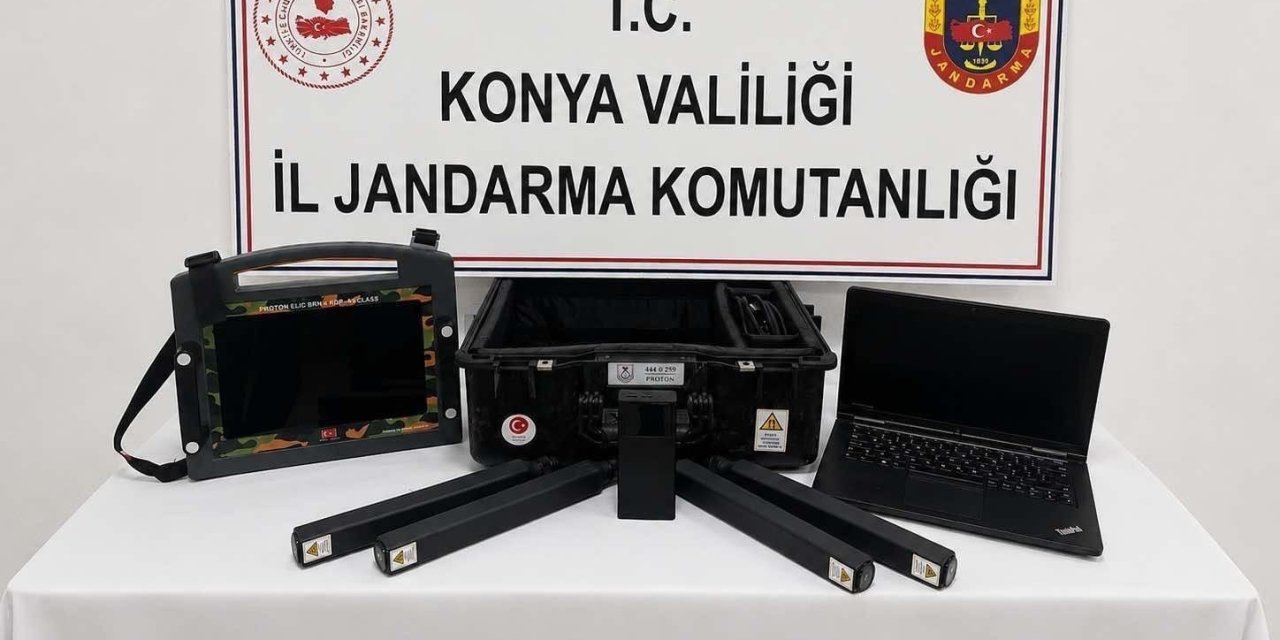 Konya'da Tarihi Eser Operasyonu: Kepçe de Var Cıva da