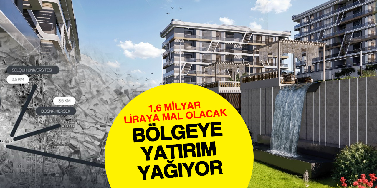 Konya’da TOKİ’nin Yanına Dev Proje! 300 Daire Geliyor