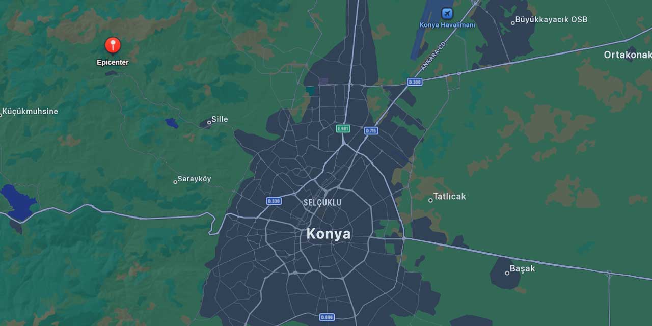 Konya’da Beklenmeyen Deprem!