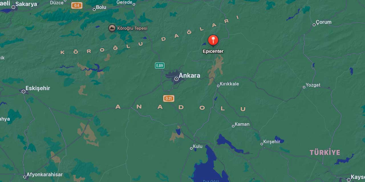 Ankara Kalecik'te Korkutan Deprem