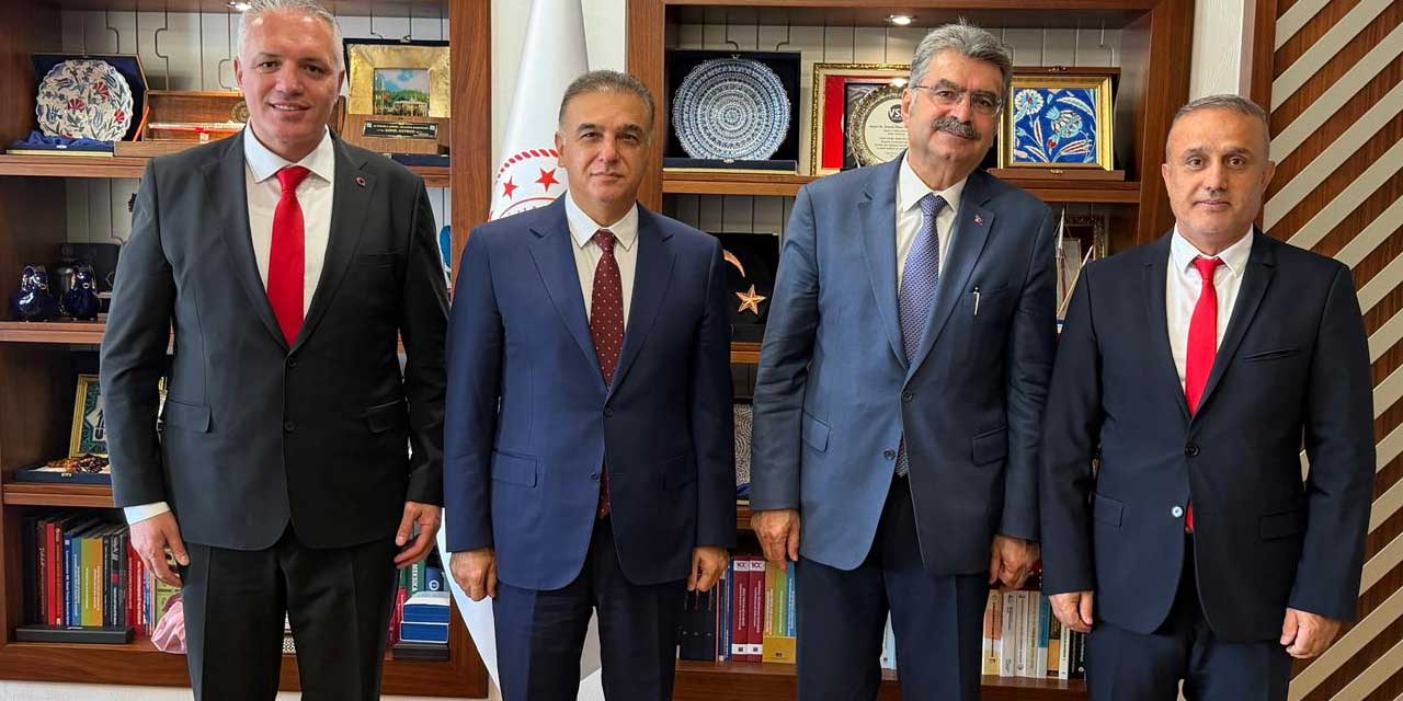 Konya SMMMO’dan Başkentte Kritik Zirve