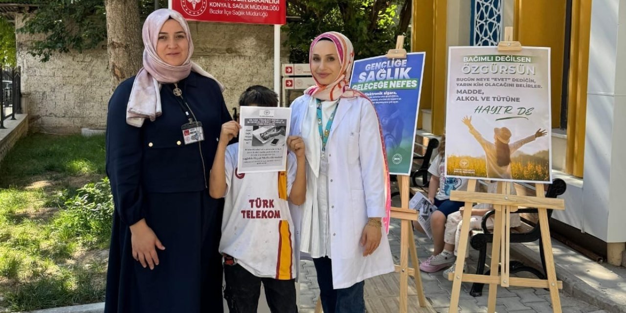 Bozkır’da Halk Sağlığı Haftası etkinlikleri