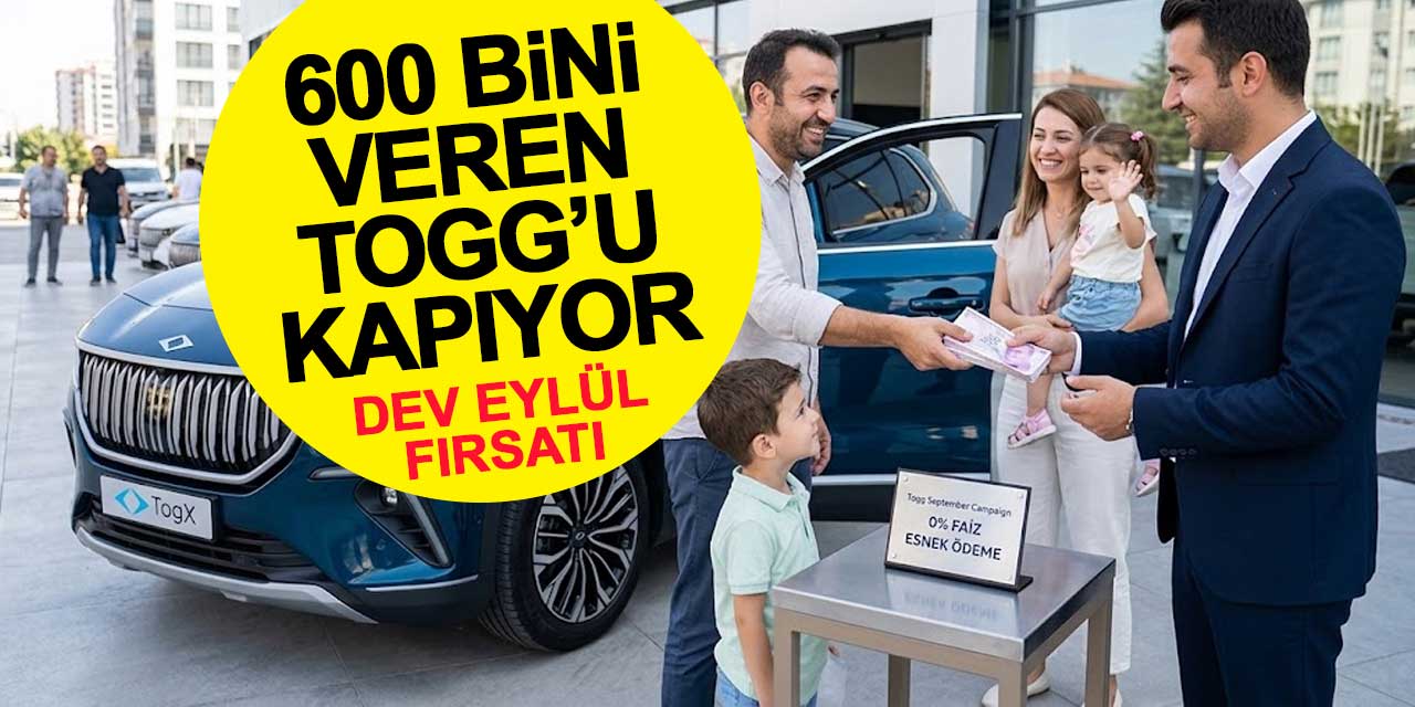 600 Bini Veren Togg'u Kapıyor