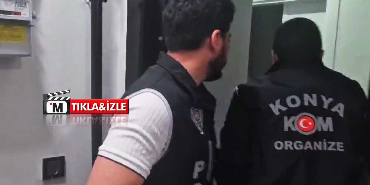 Konya Merkez ve İki İlçede Eş Zamanlı Baskın: Silah Ağı Çökertildi