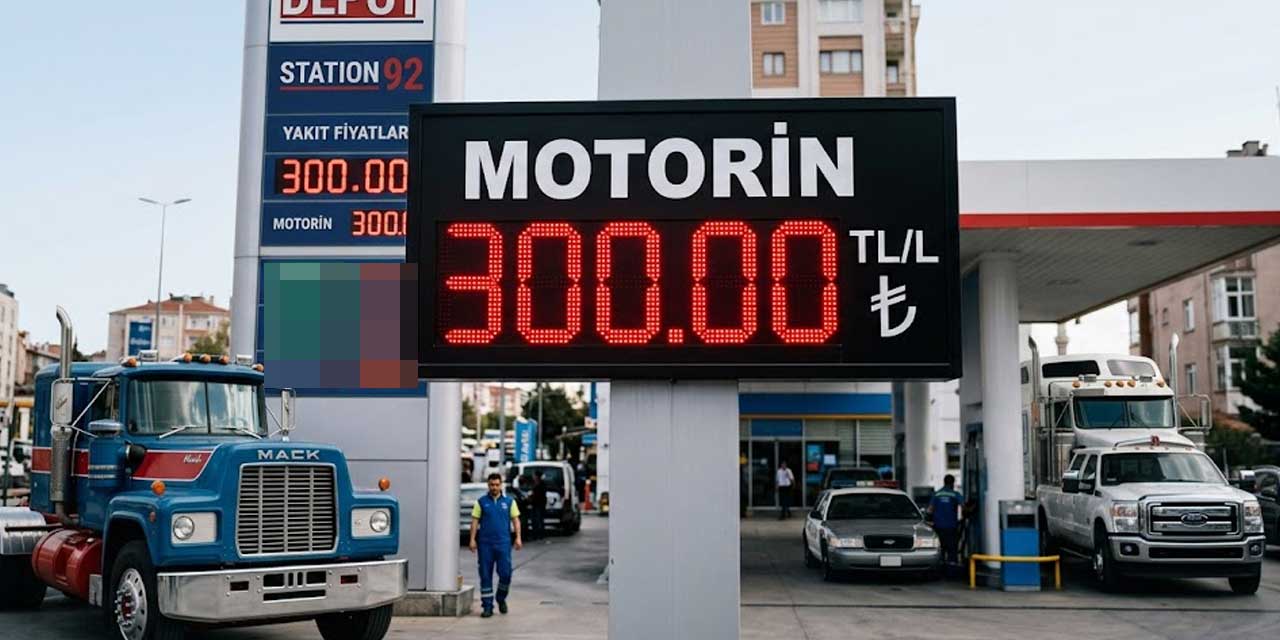 Motorin 300 TL'yi Aştı