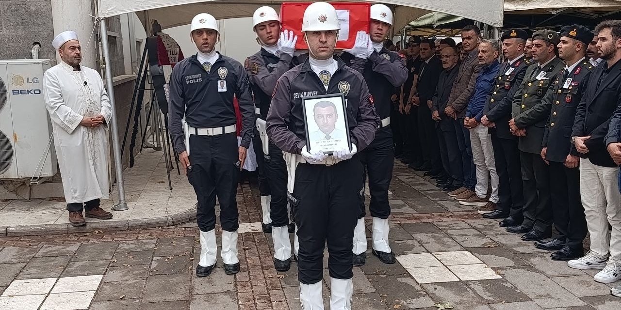 Şanlıurfa'da hayatını kaybeden Konyalı başkomiser dualarla uğurlandı