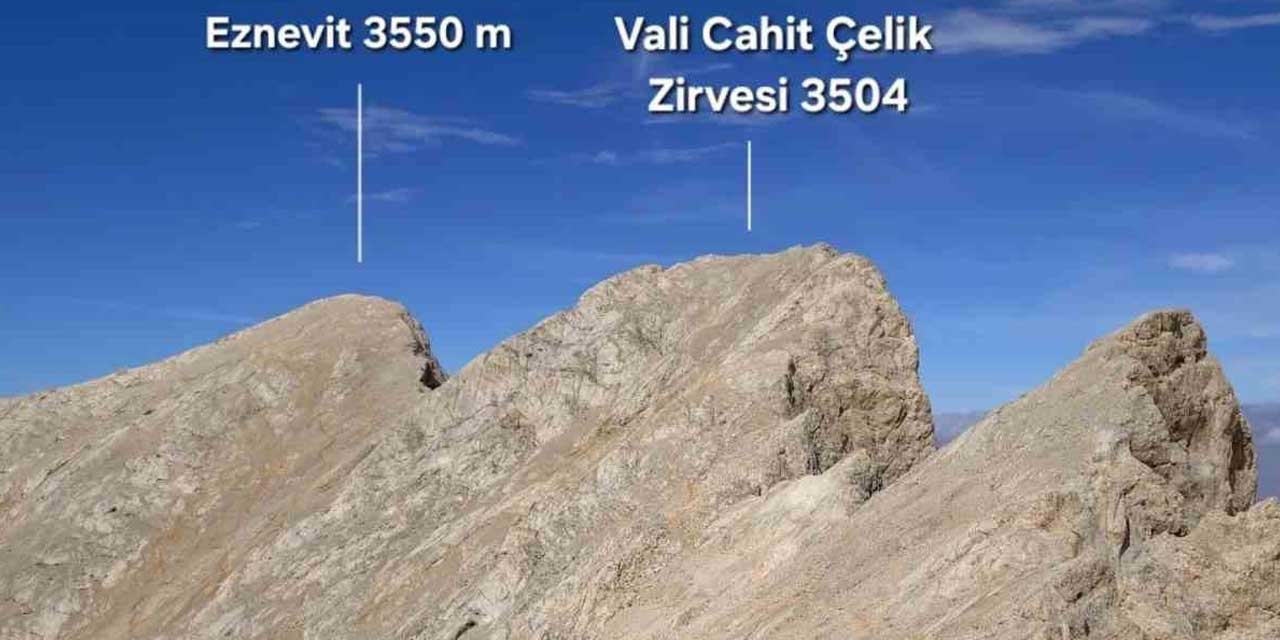 Aladağlar’daki isimsiz iki zirveye yeni isim