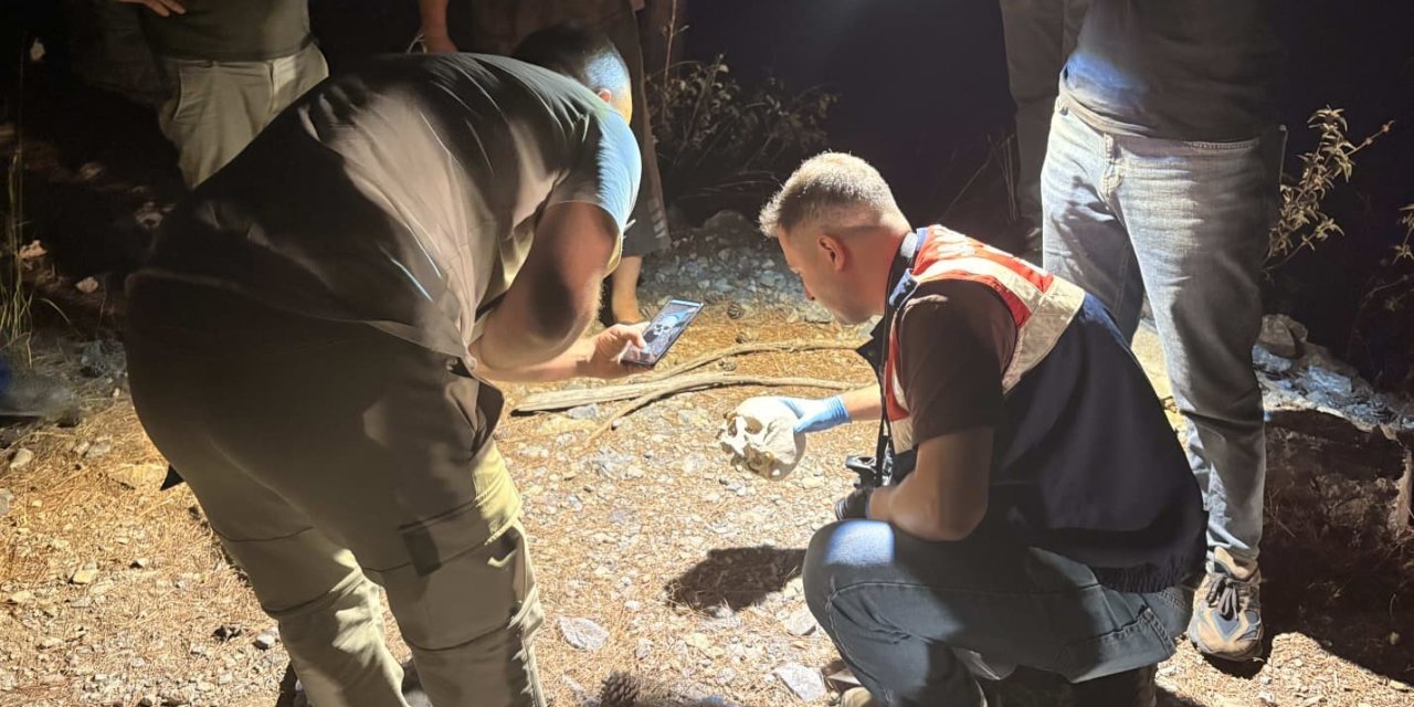 Antalya'da Ormanlık Alanda Kafatası Bulundu