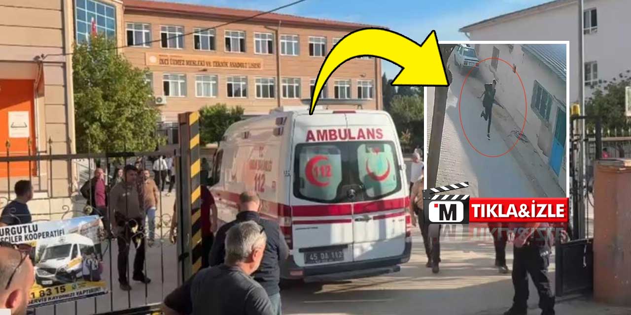 Manisa'da Okul Önünde Silahlı Saldırı: Yaralı Öğrenciler Var