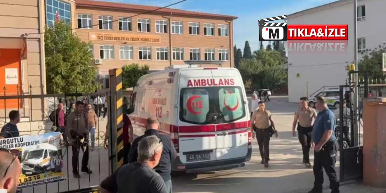Manisa'da Okul Önünde Silahlı Saldırı: Yaralı Öğrenciler Var