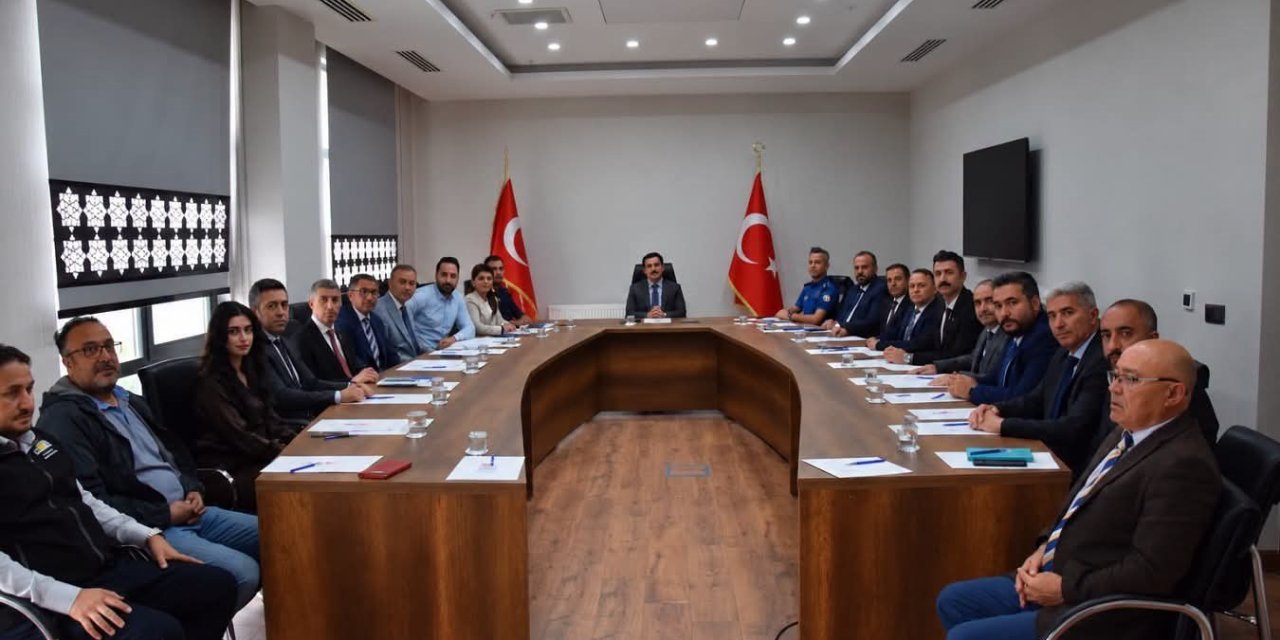 Karapınar’da kamu hizmetleri değerlendirildi