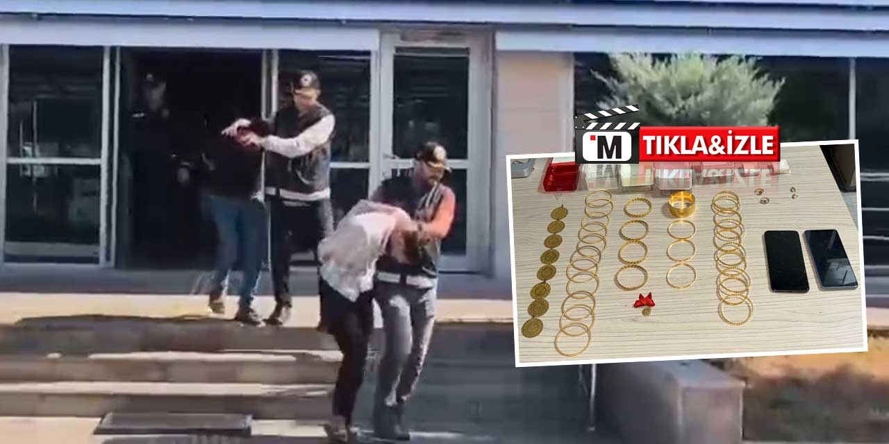Manisa’da dolandırdılar, Konya’da altınlarla yakalandılar