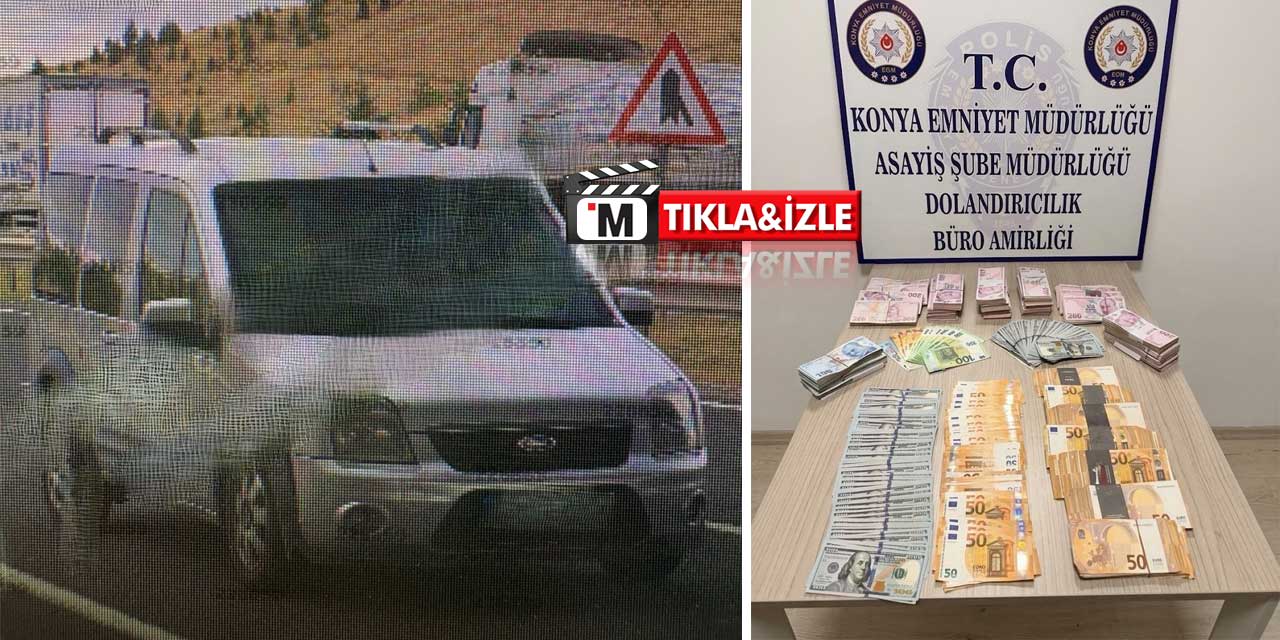 Polis Süsü Veren Dolandırıcılara Konya'da Darbe
