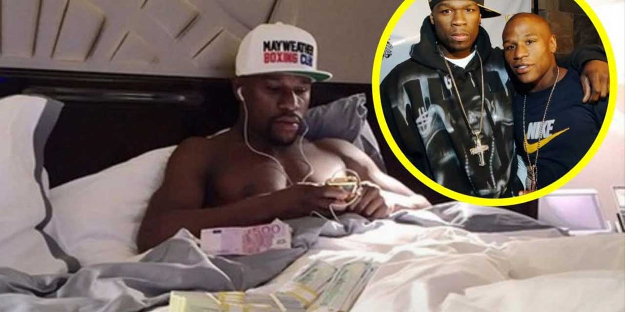 50 Cent'ten Mayweather'a Sert Sözler: Parası Bitti