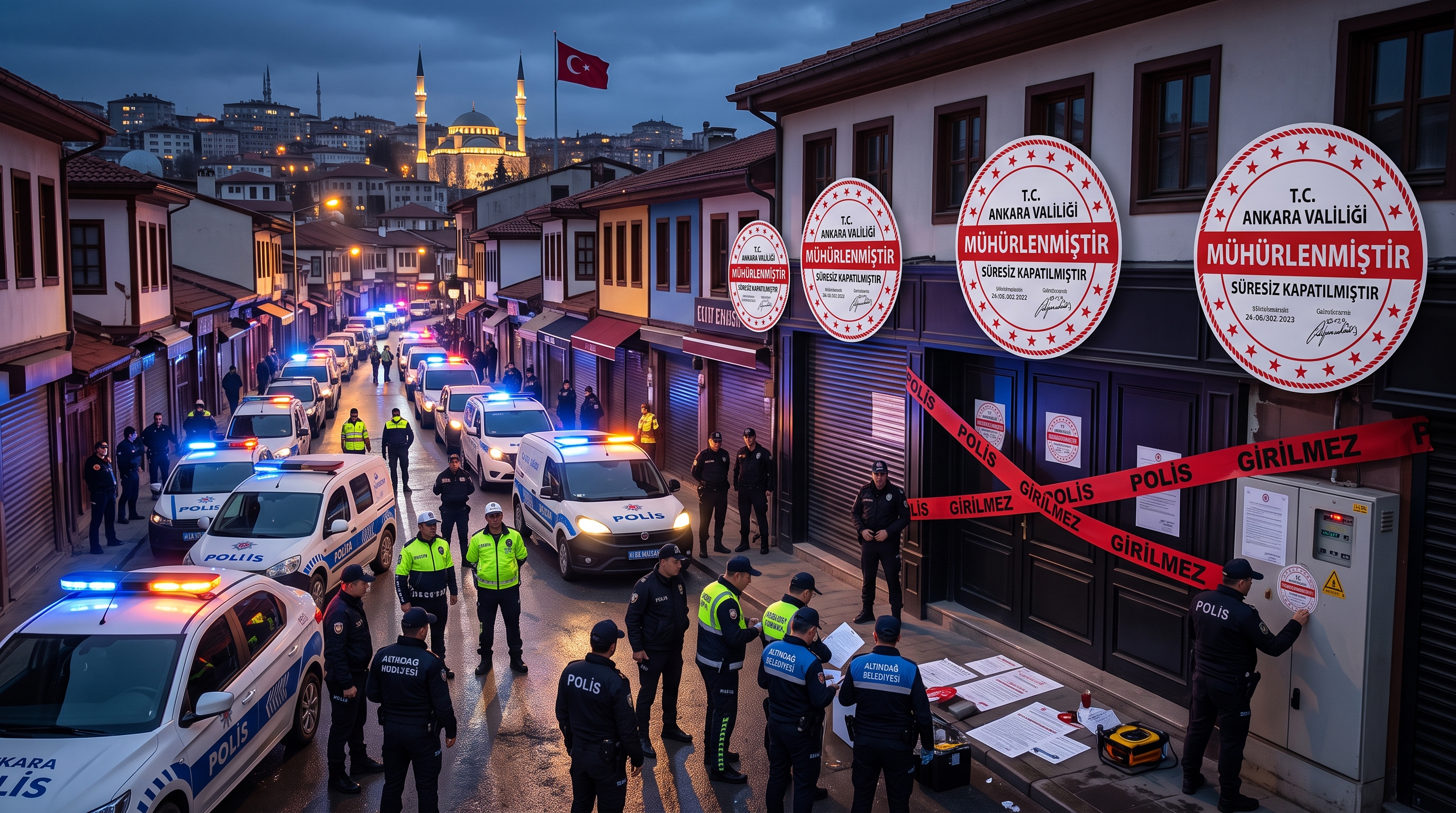 Ankara'da 20 Eğlence Mekanının Ruhsatı İptal