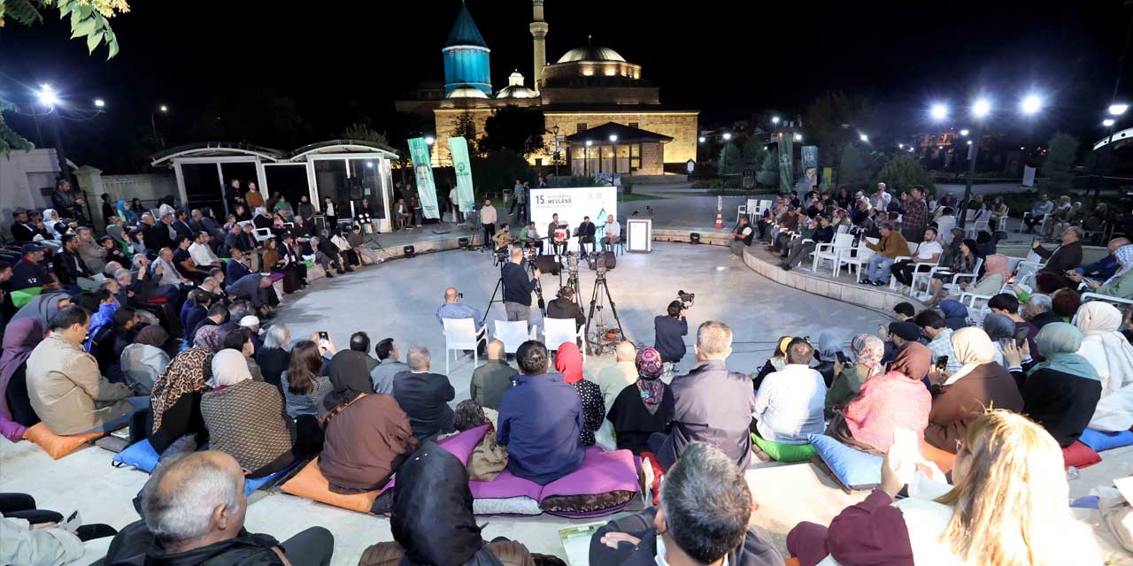 15. Mevlânâ Şiir Şöleni Konya'da Gerçekleştirildi