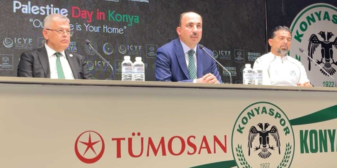 Konya'da Dev Maç Öncesi Açıklama