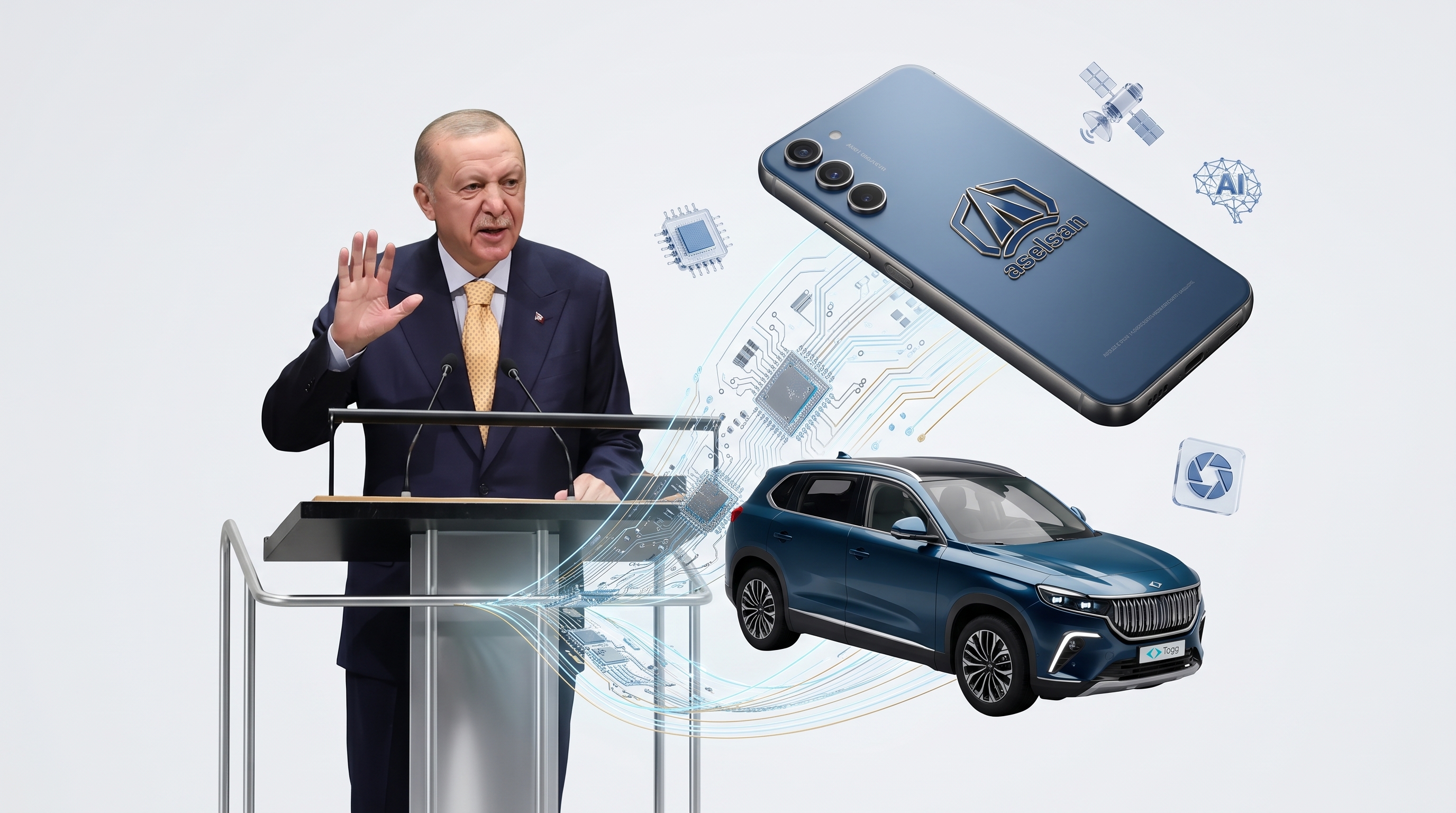 Yerli Otomobilden Sonra Yerli Telefon! İsmi Erdoğan'da