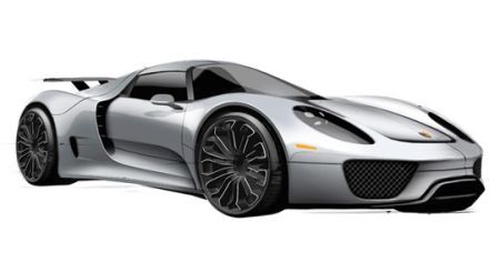 Porsche'tan çift motorlu araç