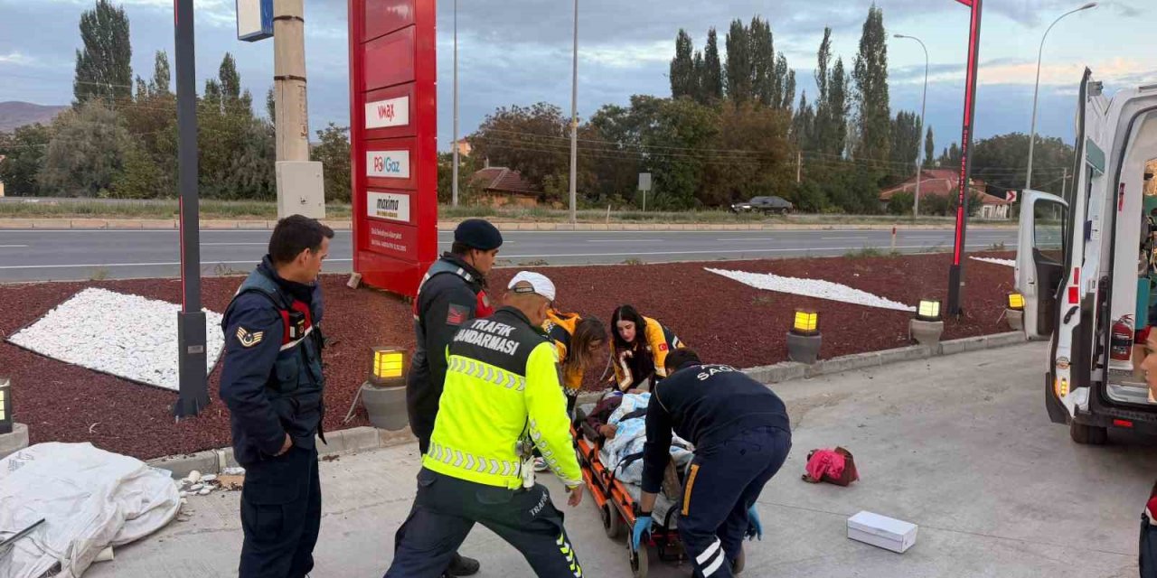 Kadın sürücü, aracın hacizli olduğunu öğrenince bayıldı