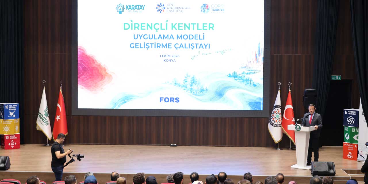 Karatay’da dirençli kent çalıştayı