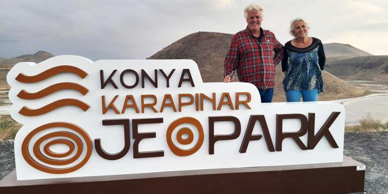 Karavanla Türkiye'yi Gezen Fransız Çift Meke'de
