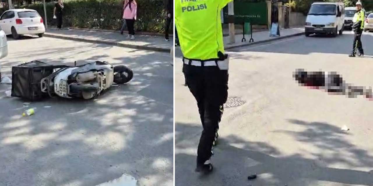 Sollamak İstediği Otomobile Çarptı: Motosikletli Genç Yaşamını Yitirdi