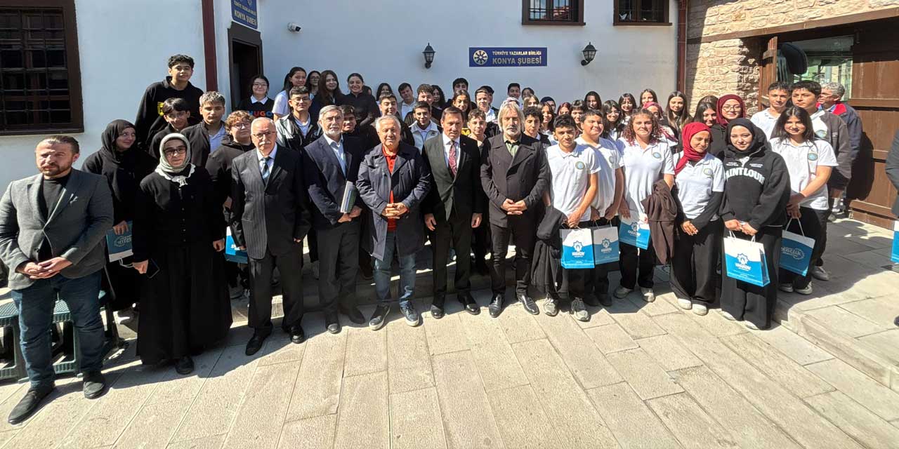 Konya’da Genç Kalemler Usta Yazarlarla Buluştu
