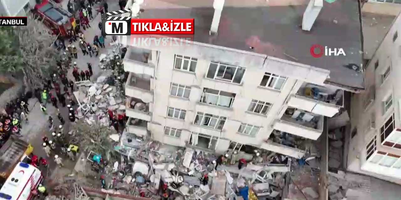 Alttaki 3 kat çöktü, 4. kat zemin oldu
