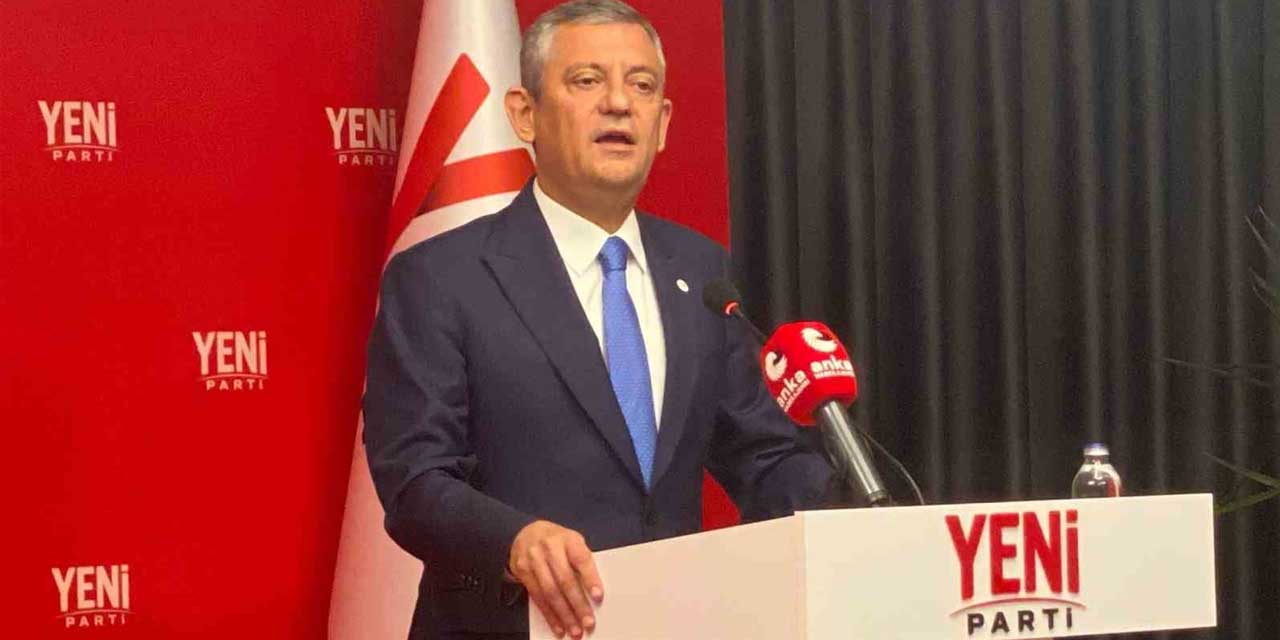 YENİ Parti Başkanı Özel: "Birinci Parti Olmazsak Görevi Bırakırım"