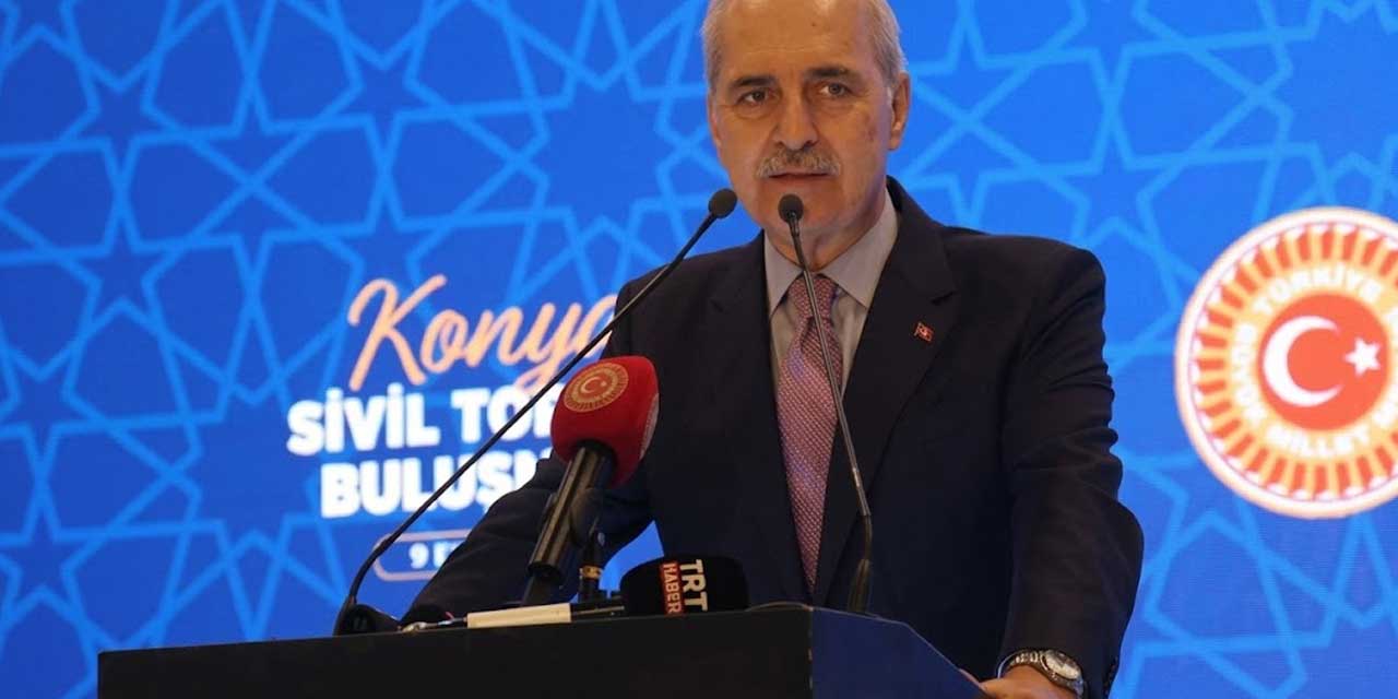 Numan Kurtulmuş'tan Konya'da Filistin Mesajı
