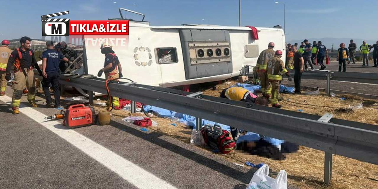 Akhisar'da Otobüs ile Çekici Çarpıştı: 11 Ölü, 37 Yaralı