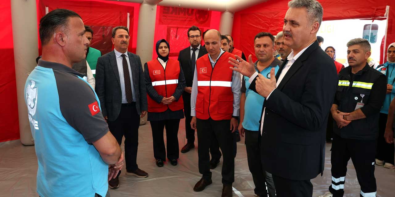 Meram Devlet Hastanesi Afet Hastanesine Dönüştü