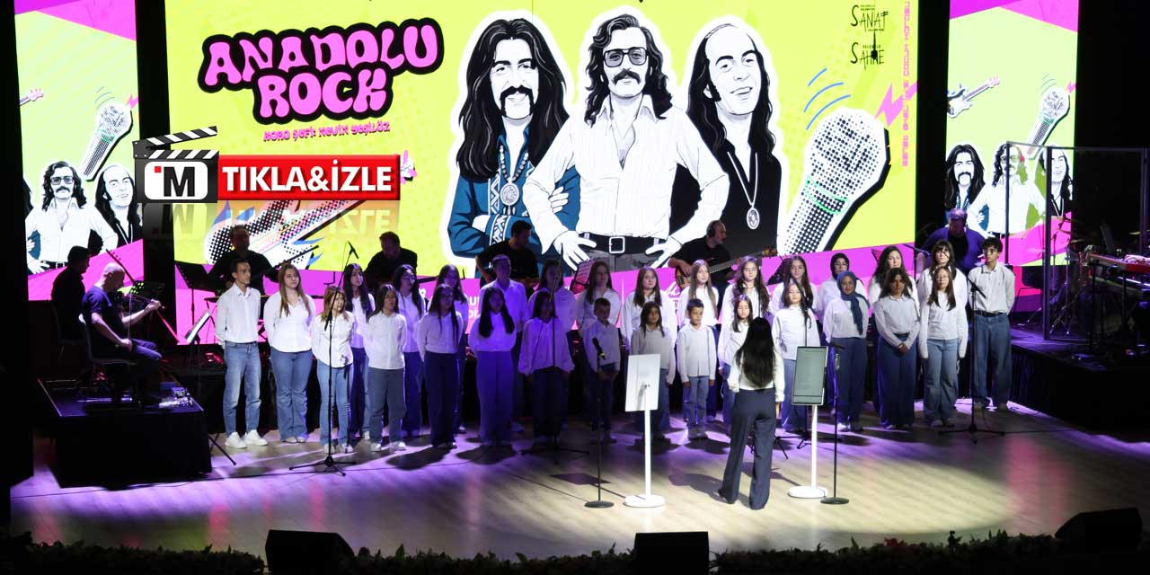 Selçuklu’da Çocuk Korosundan Anadolu Rock Ziyafeti