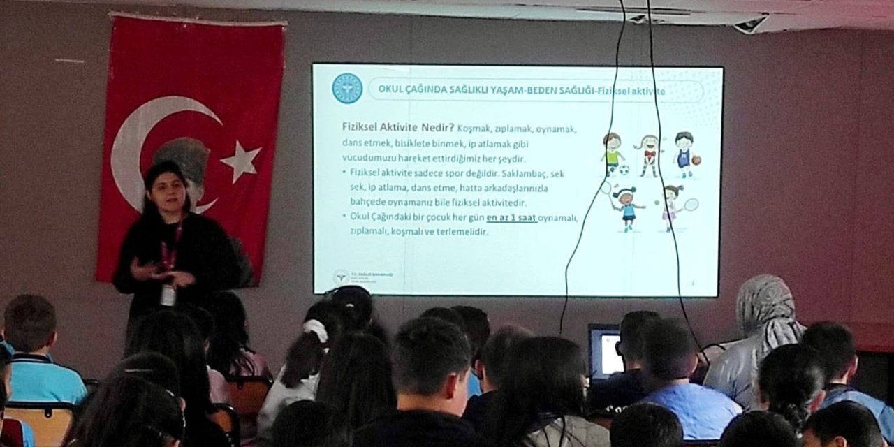 Öğrencilere sağlıklı yaşam ve akran zorbalığına karşı eğitim