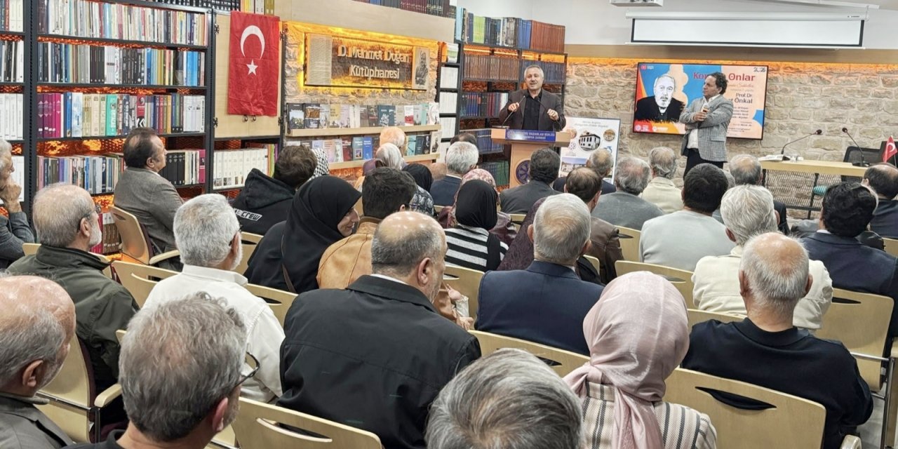 Prof. Ahmet Önkal vefatının 7. yılında Konya'da anıldı