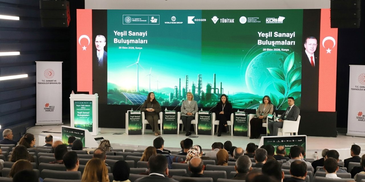 Sanayinin Yeşil Geleceği Konya'da masaya yatırıldı