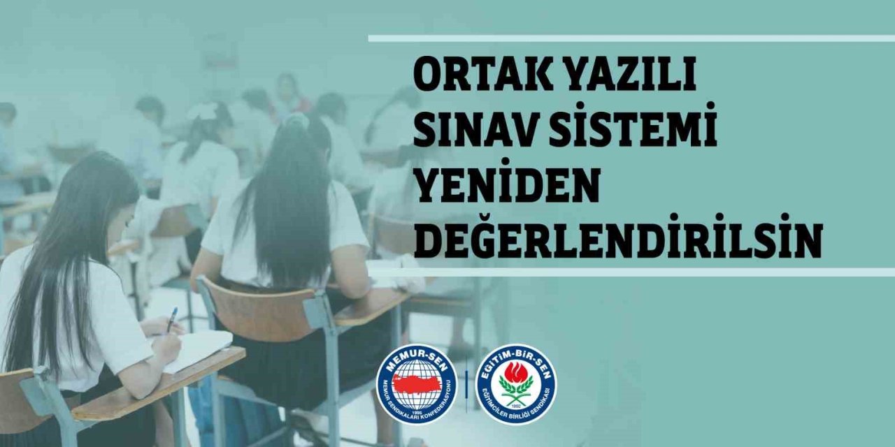 Ortak Yazılı Sınavlar Değişiyor mu? MEB'e Çağrı