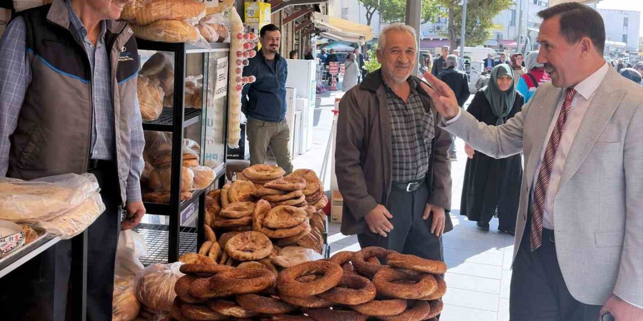 Karatay’ın Kalbinde Ziyaret: Esnafa Dikkat Çeken Mesaj