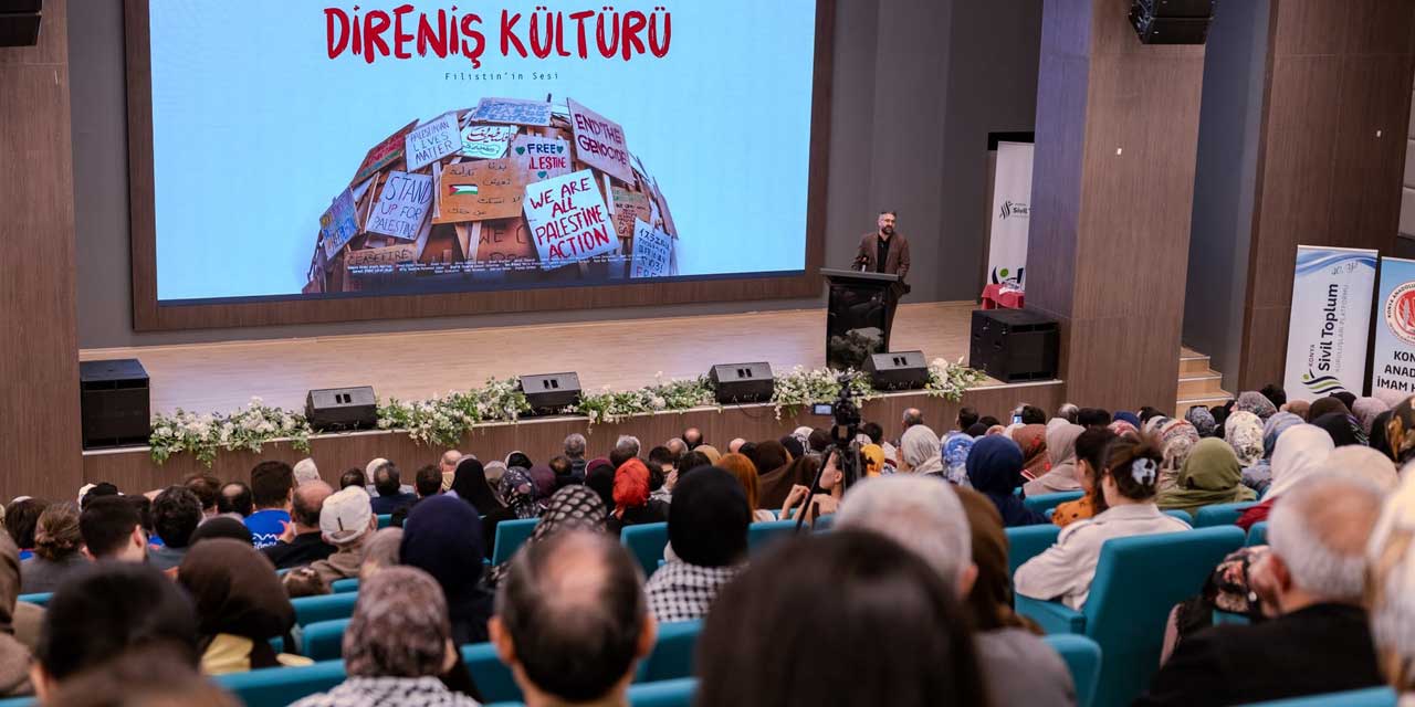 “Direniş Kültürü: Filistin’in Sesi” Belgeseli Konya’da İlk Kez Gösterildi