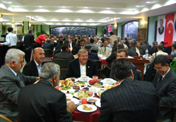 Başkanlar iftarda buluştu