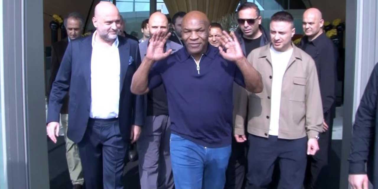 Dünyaca ünlü boksör Mike Tyson İstanbul’da