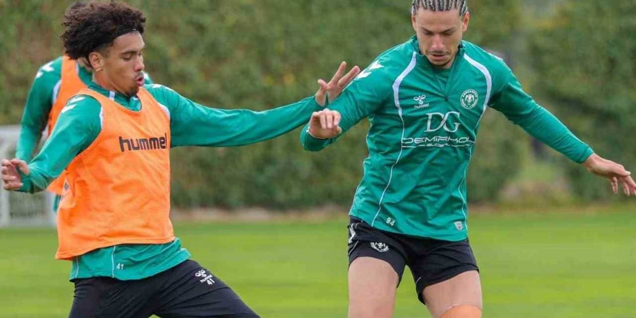 Konyaspor, Galatasaray maçı hazırlıklarına başladı