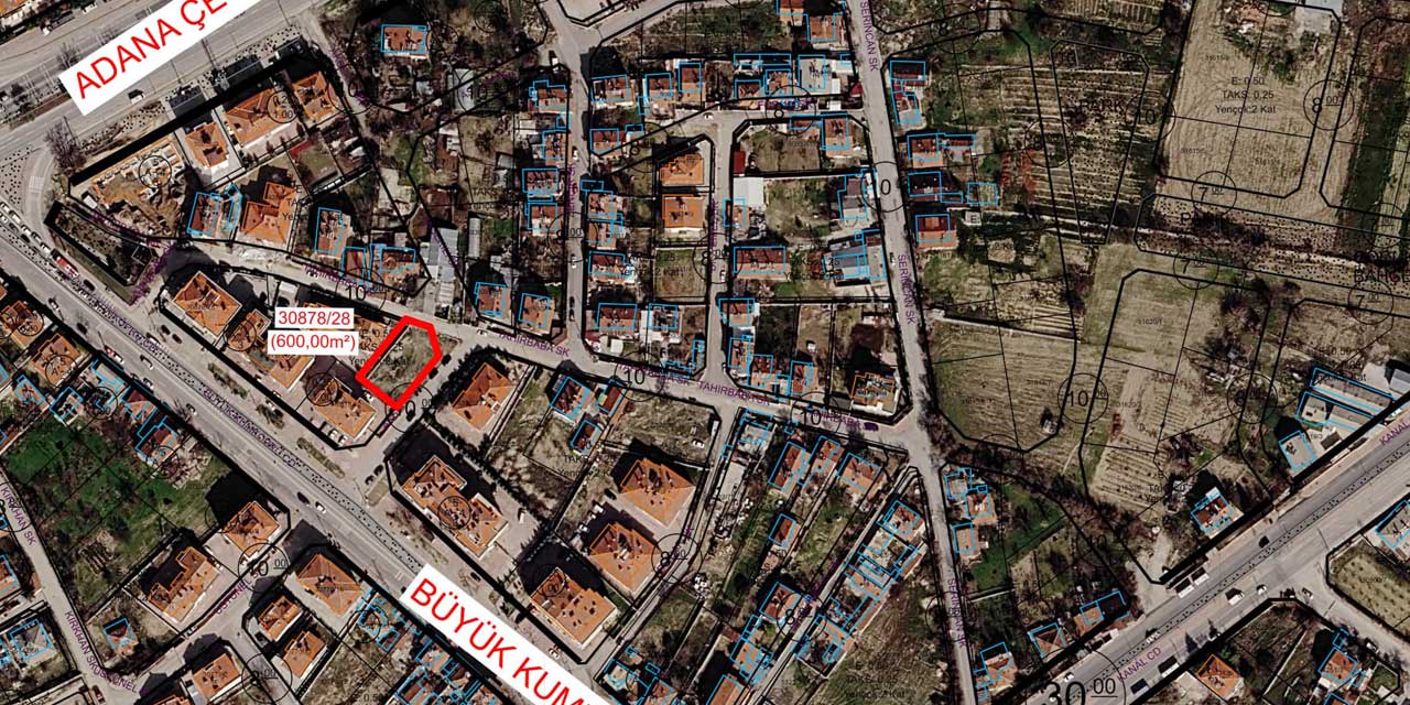 Konya’da 1,44 milyon TL’ye 2 katlı ev arsası satışta