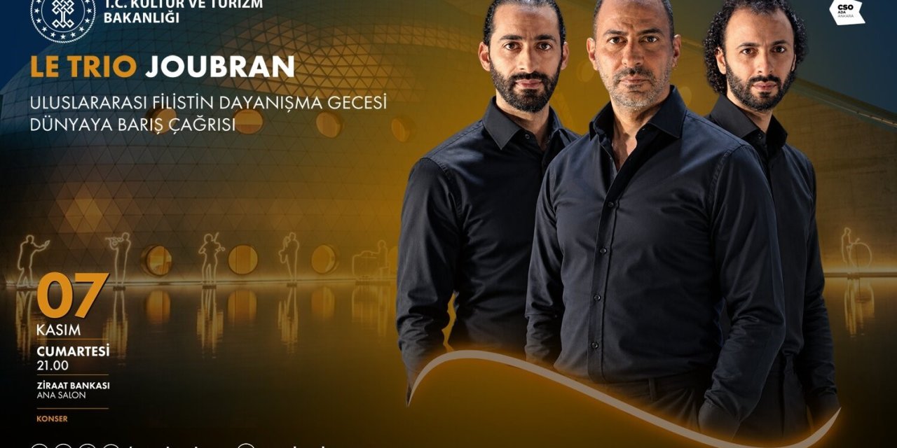 Dünyaca ünlü Filistinli müzik grubu Le Trio Joubran Türkiye turnesine çıkıyor