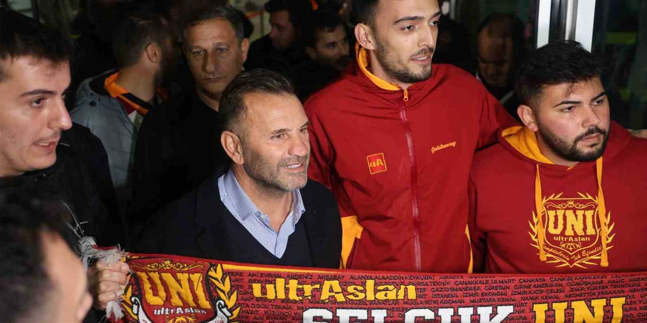 Galatasaray kafilesi, Konya’da