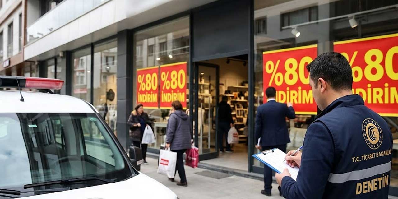Yüzde 80 yalanı iki mağazaya 216 bin liraya patladı