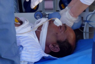 Kulu'dan hava ambulansıyla hasta sevki